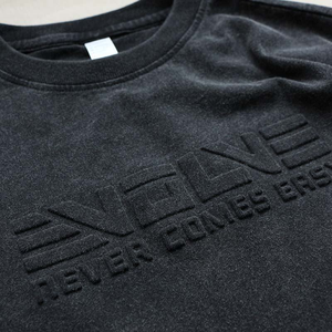 T-shirt unisexe en coton 100% de haute qualité, t-shirt uni à col rond pour homme, t-shirt personnalisé en relief 3D - Product Image 4