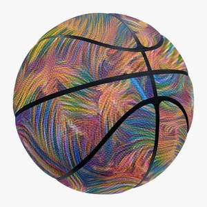 PU <b>Basketball</b> Indoor <b>Outdoor</b> Custom Rubber <b>Basketball</b> Custom Logo Design Custom Colour - Product Image 3