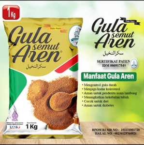 Azúcar de Palma Orgánico Gula Semut Aren, Azúcar de Palma AGP, Bolsa de 500 Gramos, Certificado Halal, Origen Indonesia - Product Image 5