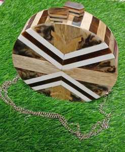 กระเป๋าคลัทช์เรซินสำหรับตอนเย็นกระเป๋าถือผู้หญิงทำด้วยมือรูปแบบนางฟ้าศิลปะของสะสมกำหนดรูปร่างได้เอง - Product Image 3