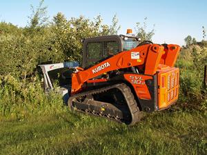 Venta caliente 95HP Kubota Skid Steer Compact Track Loader Precio de fábrica Mejor calidad Core Engine Pump Venta al por mayor Maquinaria - Product Image 2