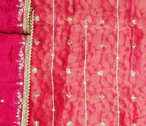 Trajes de fiesta bordados a mano sin costuras de diseñador moderno para mujer, moda india, fiestas de estilo tradicional hacia adelante - Product Image 3