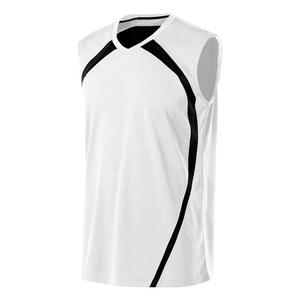 Maillot de volleyball de qualité supérieure pour le jeu en équipe avec tissu flexible à manches courtes évacuation de l'humidité et personnalisation du logo - Product Image 3