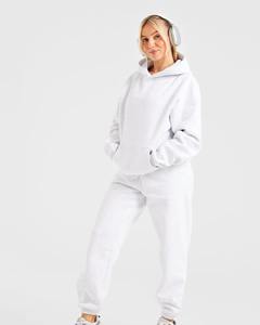 Wholesale Winter Flat Front Womens Cotton Fleece Sweat Pants Super Soft Breathable Casual <b>Cargo</b> Jogger <b>Trousers</b> Elastic Waist - Product Image 2