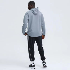 Vente en gros de sweats à capuche pour hommes, streetwear, pull-overs, sweats à capuche personnalisés avec logo, vêtements de sport pour hommes, entraînement et fitness - Product Image 4