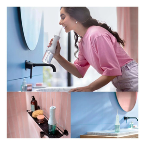 Cordless Rechargeable Dental <b>Water</b> <b>Flosser</b> High Pressure Jet IPX7 Waterproof Multiple Modes Portable for 200mL <b>Water</b> - Product Image 3