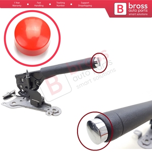 Couvre-bouton de frein à main BDP1199 ROUGE 98062965ZD pour C3 C-Elysee C4 Cactus 207 208 301 - Product Image 5