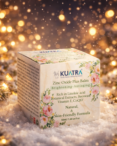 Bálsamo Hidratante Revitalizante con Óxido de Zinc y Vitamina E, Anti-Manchas, Barrera Botánica Suave, Fortalecedor, Hidratante Natural - Product Image 1