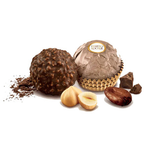 สำหรับเฟอร์โร่ Rocher ต้นกำเนิดลูกบอลช็อคโกแลตแข็ง375กรัมของหวานแบบพรีเมี่ยมพร้อมบิสกิตนัทลูกกวาดบรรจุจำนวนมาก - Product Image 4