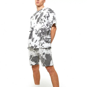 High Quality Custom Made Summer Short <b>Set</b> for Men Wholesale Casual Design with Your Own Logo 100% Cotton Quick Dry - Product Image 1