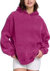Sudaderas con Capucha Extra Grandes para Mujer, Sudaderas Gruesas para Parejas, Sudaderas Vintage con Lavado Ácido, Modelo 2026 - Product Image 2
