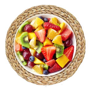 Grands sets de table ronds en jacinthe d'eau naturelle faits à la main au prix de gros pour un cadre de table à manger élégant - Product Image 3