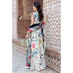 Bin Ilyas 2081 a Printed Embroidered Lace Fabric 'Edit'26 TC-1566 Lawn Collection - Product Image 4