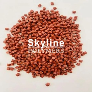 Gránulos de HDPE Rojo Reciclado, Polietileno de Alta Densidad, Grado de Moldeo por Inyección y Soplado - Product Image 2