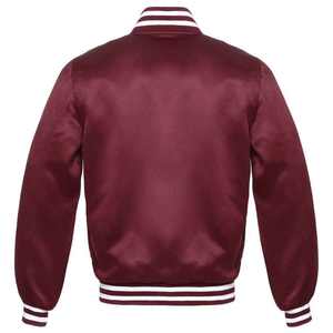Chaqueta Universitaria de Lona con Recubrimiento Personalizado para Hombres, Mujeres y Jóvenes, Chaqueta Bomber de Béisbol de Algodón a la Moda para Invierno, Antibacteriana en la Parte Delantera - Product Image 3