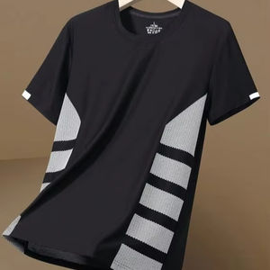 T-shirt polo à manches courtes pour hommes, nouvelle qualité, polyester/coton, nouvelle collection - Product Image 1