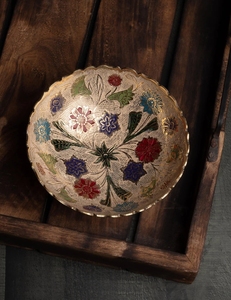 ตะกร้าใส่ผลไม้ทำจากทองเหลืองมีหลายสีขนาดเส้นผ่าศูนย์กลาง6นิ้วสำหรับเคาน์เตอร์ครัวทำจากโลหะ - Product Image 2