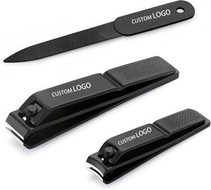 Ensemble de coupe-ongles en acier inoxydable avec logo personnalisé en gros, lime à ongles, coupe-ongles, coupe-ongles pour les doigts, coupe-ongles pour les pieds, Pakistan - Product Image 1