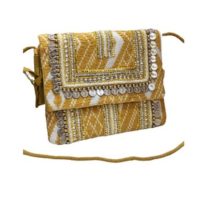 Bolso de mano de mensajero para mujer, bolso de mano para mujer, bolso de mano de tela, bolso de mano, bolso de compras, colección étnica india - Product Image 4