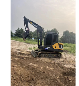 Excavatrices d'occasion 5,5 tonnes 5 tonnes 6 tonnes Mini-excavatrices de construction Volvo EC55D EC55 d'occasion Volvo 55 Prix abordable CE à vendre - Product Image 4