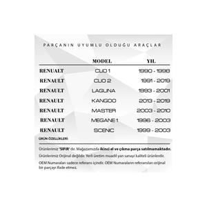 Signal d'aile 2 pièces pour Renault Clio, Nissan Primastar, Dacia Duster - Product Image 5