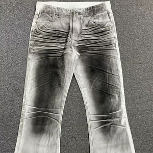 Pantalones vaqueros de lona personalizables de alta calidad, pantalones cortos Cargo informales de cintura media, logotipo bordado, tela de punto impermeable personalizada - Product Image 1