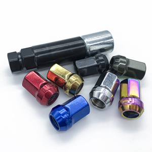 Nuevos pernos de rueda Audi azules de 12x1,25mm con tuercas <span class=keywords><strong>Tornillos</strong></span> de bloqueo de rueda antirrobo de <span class=keywords><strong>seguridad</strong></span> para <span class=keywords><strong>coche</strong></span> - Product Image 5