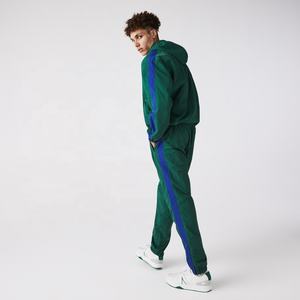 Men Winter Two Piece Custom Windbreaker Sports <b>Shorts</b> Hoodie Tracksuit Zip Hoodie Sweat <b>Suit</b> 100% Cotton Heavyweight Breathable - Product Image 2