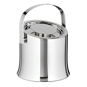 Cubos de hielo modernos hechos a mano Cubo de hielo de metal de nueva apariencia para botellas de vino enfriadoras y bebidas frías - Product Image 3