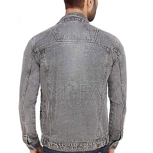 Chaqueta vaquera Premium para hombre Chaqueta elegante, cómoda y versátil para todas las estaciones para hombre - Product Image 3