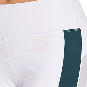 Mallas de mujer hechas a medida Nuevo estilo Patrón sólido Ropa de entrenamiento Cierre de cintura elástica Hecho en Pakistán - Product Image 5