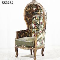 Chaise de restaurant SUREN SPACE au design industriel moderne, en bois massif, avec rembourrage en tissu, écologique, pour salon et chambre à coucher