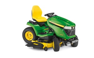 รถตัดหญ้าแบบนั่งขับ John Deere X590 สีเขียว เบาะและล้อสีเหลือง ระบบขับเคลื่อน 2 ล้อ ใช้งานง่าย - Product Image 5