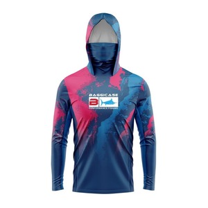 Ropa deportiva de pesca ligera de diseño personalizado para hombre Sudadera con capucha de manga larga transpirable con ropa deportiva cómoda OEM para pescar - Product Image 6