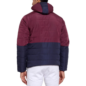 Veste matelassée à bulles enduite à la vente chaude, couleur et taille personnalisées, logo frontal, veste d'hiver pour homme, coupe-vent, écologique - Product Image 5