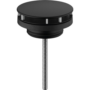 Válvula de Desagüe para Lavabo en Negro Mate para Accesorios de Baño y Sanitarios - Product Image 1