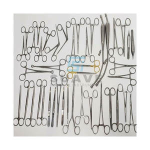 Gran oferta, juego de 101 Uds., instrumentos de Cirugía de acero, fórceps de acero inoxidable, fuente de alimentación Manual, estándar de seguridad-ML - Product Image 5