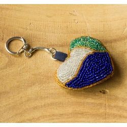 Llaveros de diamantes de imitación hechos a mano Bling Multicolor Alfabeto Rhinestone Bling Llavero Muñequera Letra Rhinestone Inicial Llavero - Product Image 5