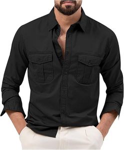 Camisa con capucha de pesca para hombres y mujeres, camisa de senderismo de pesca de manga larga, humedad transpirable - Product Image 3