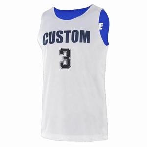 Ropa deportiva de baloncesto transpirable sublimada personalizada Diseño impreso de nombre y número personalizado en uniformes - Product Image 3