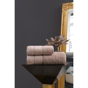 ชุดผ้าขนหนูอาบน้ำไมโครคอตตอน Varol Venice ขนาดใหญ่ 80x150 ซม. ปรับแต่งโลโก้ได้ สีพื้นและลายทาง สำหรับใช้ในบ้านหรือเดินทาง - Product Image 2