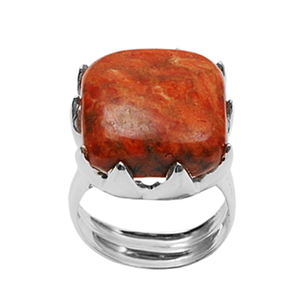 Anillo de Plata de Ley 925 con Piedra de Cuarzo Ahumado Personalizado, Joyería para Hombre, Gran Venta - Product Image 6