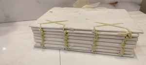 Superventas, Adorable, hecho a mano, Natural, para escuela, oficina, uso, Mary Gold Flower Paper con borde interior de cubierta, juego de cuaderno diario - Product Image 5