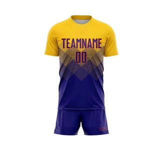 ชุดเครื่องแบบทีมฟุตบอลชุดเสื้อเจอร์ซีย์ทีมออกแบบได้ตามต้องการใหม่ - Product Image 4