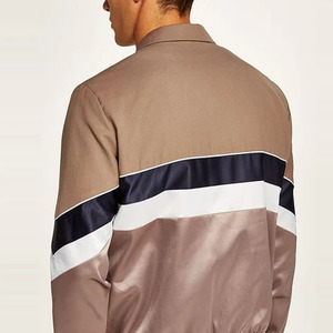 Logo personnalisé survêtements imperméable léger polyester nylon hommes survêtements coupe-vent d'extérieur - Product Image 5