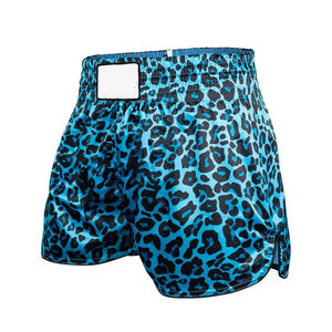 กางเกงมวยไทย คิกบ็อกซิ่ง สำหรับฝึกซ้อม ผู้ใหญ่ ผ้าซาติน เอวยางยืด น้ำหนักเบา ยืดหยุ่น ระบายอากาศได้ดี แห้งเร็ว - Product Image 4