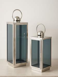 Lanterne en métal pour l'extérieur, porche, jardin, murale, décorative, antique, classique, rustique, porte-bougie - Product Image 4