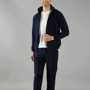 Survêtement de sport en molleton 100 % coton personnalisé, le plus vendu en gros, nouveau design pour hommes, option grandes tailles, séchage rapide - Product Image 2