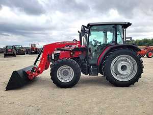 MASSEY FERGUSON 4710 4WD Tractor de ruedas 180HP Motor diésel Mini Tractor diésel con tracción 4x4 Tipo 2023 Modelo - Product Image 3