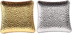 Posavasos de metal con textura de diseño de lujo para un hogar elegante y moderno perfecto para la protección de la Mesa y la decoración elegante del hogar mejor venta - Product Image 2